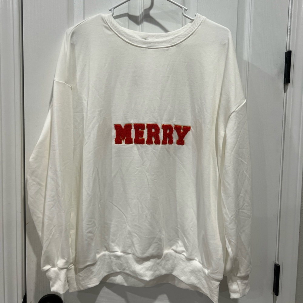 Women’s Merry Christmas Sweatshirt